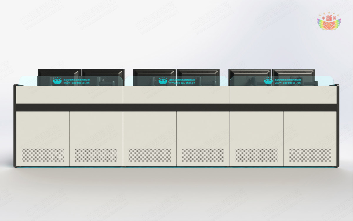 監(jiān)控中心控制臺(tái)效果圖
