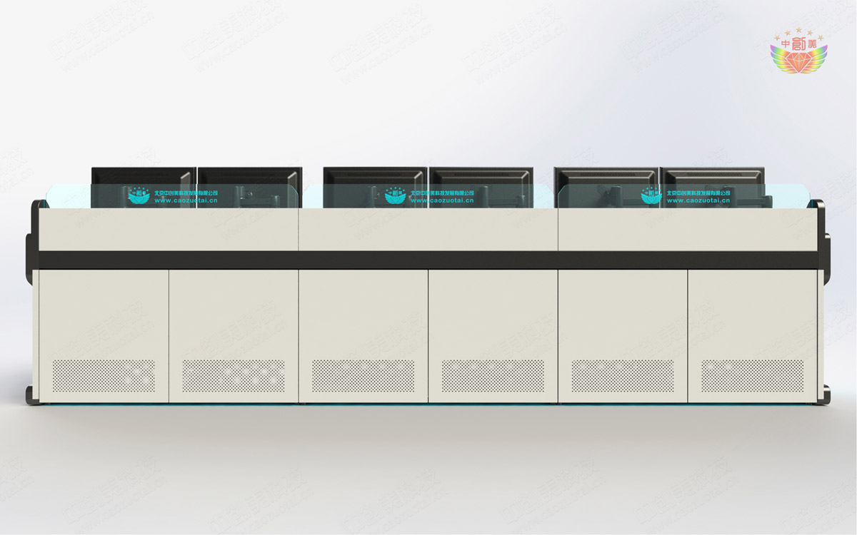 中控室電腦操作臺樣式圖